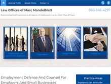 Tablet Screenshot of marc-mandel.com